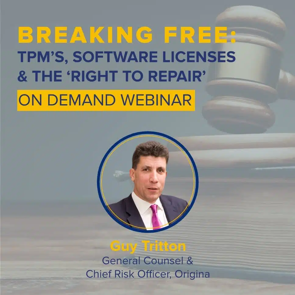 Breaking Free: TPMs, Software Licenses and the ‘Right to Repair’