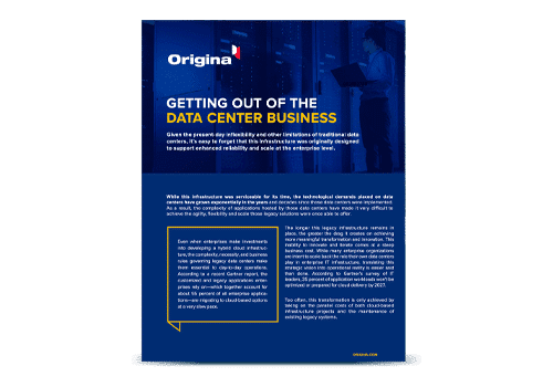 White Paper: Getting out of Data Center