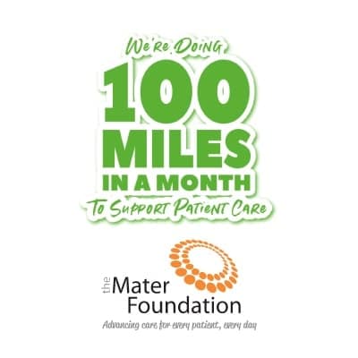 Mater Foundation 100 mile challenge logo