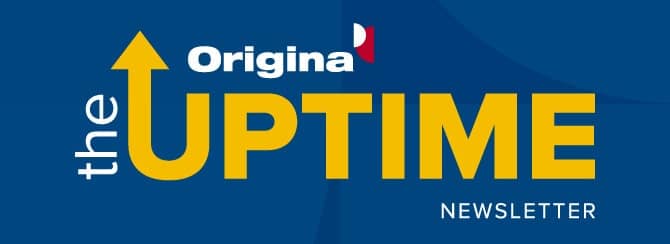 Origina The Uptime newsletter banner