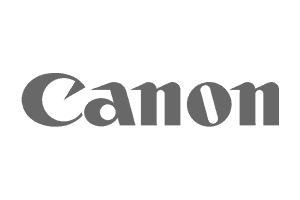 Canon logo black and white