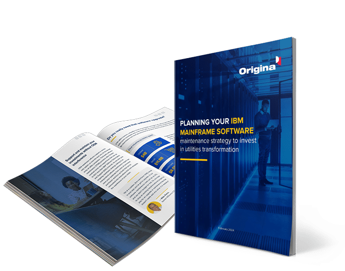 cover of Origina's Planning your IBM Mainframe Software Maintenance Strategy e-book