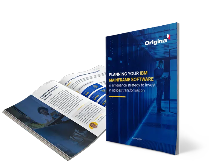 cover of Origina's Planning your IBM Mainframe Software Maintenance Strategy e-book